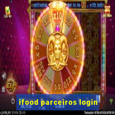 ifood parceiros login