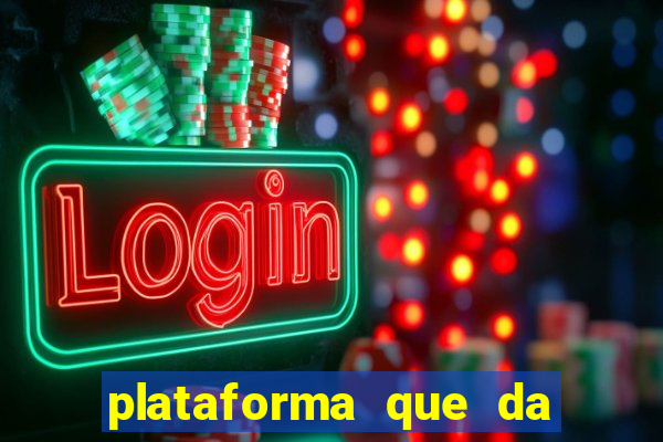 plataforma que da 30 reais para jogar