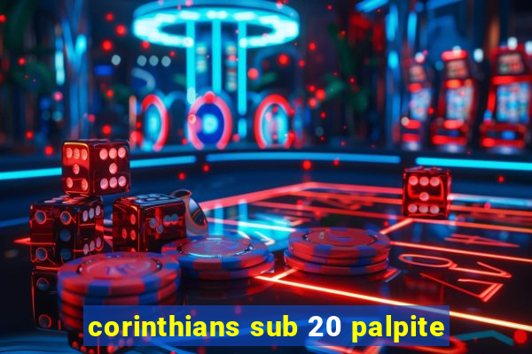 corinthians sub 20 palpite