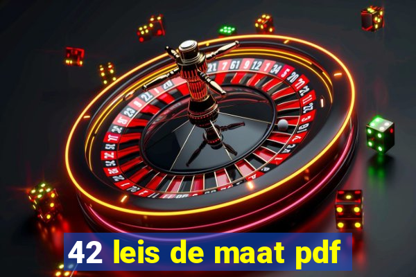 42 leis de maat pdf