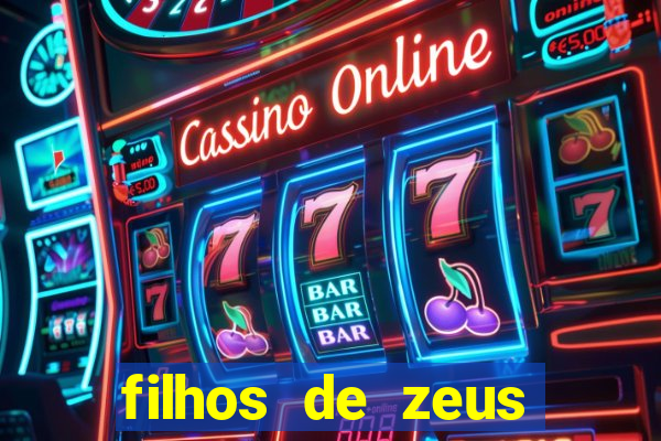 filhos de zeus mitologia grega