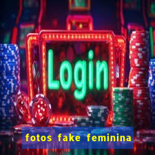 fotos fake feminina no espelho