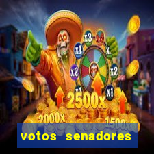 votos senadores impeachment moraes