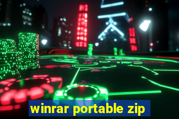 winrar portable zip