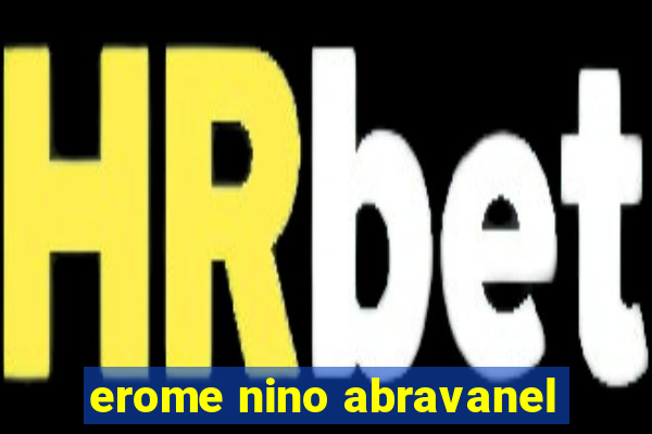 erome nino abravanel