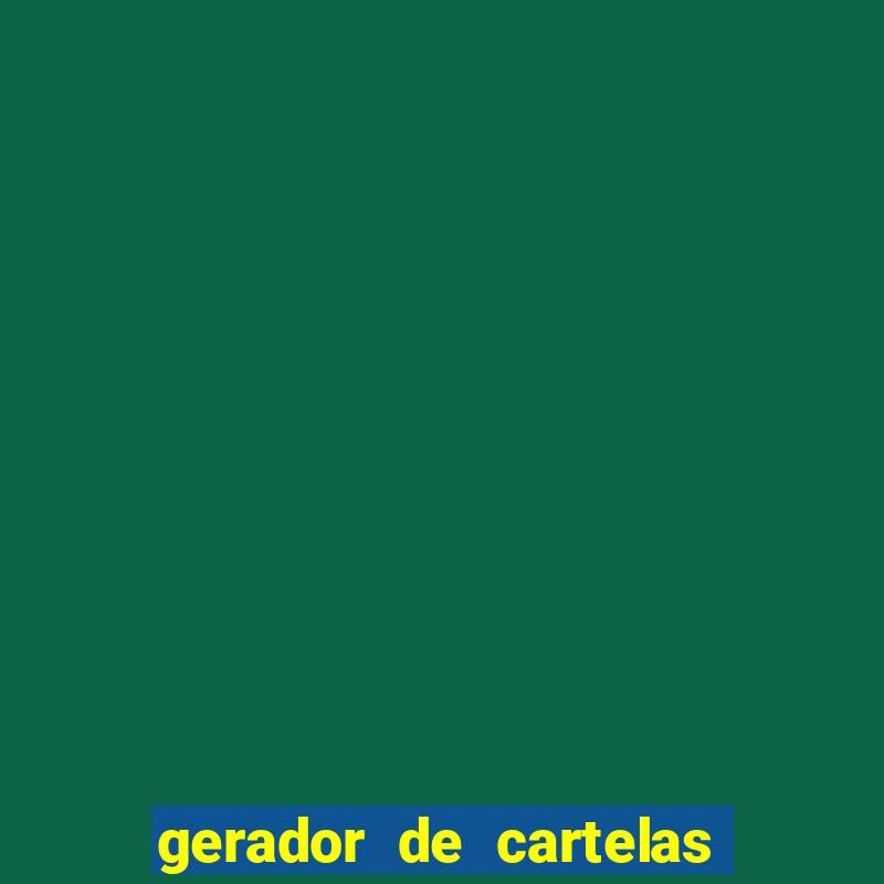 gerador de cartelas de bingo 1 a 75