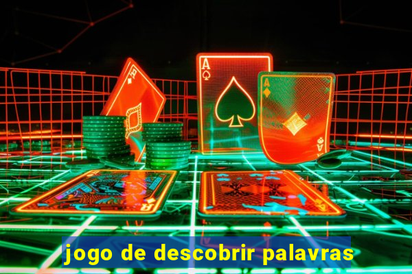 jogo de descobrir palavras