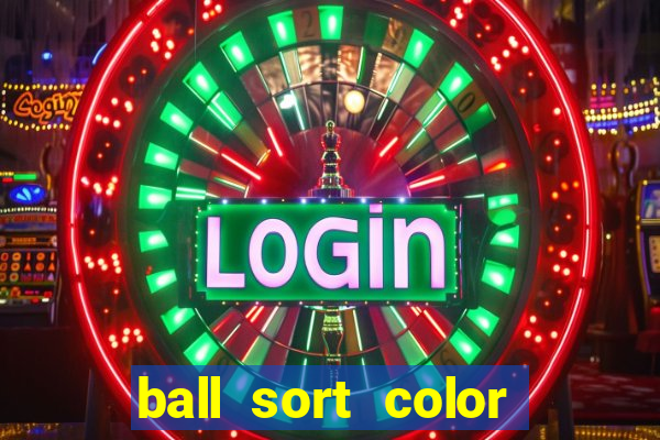 ball sort color water puzzle